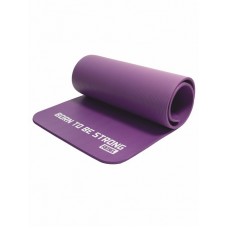 Мат для аэробики NBR 12,5 мм фиолетовый с кольцами
