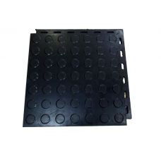 Универсальная плитка из ПВХ UP 500×500×16 мм черная