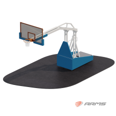 Мобильная баскетбольная стойка (3,25м) ARMS700