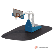 Мобильная баскетбольная стойка (2,25 м) ARMS701
