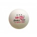 Мяч для настольного тенниса Double Fish V40+ (6 шт) белый