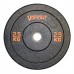 Диск бамперный черный 2,5 кг FITEX FTX-1037-2.5